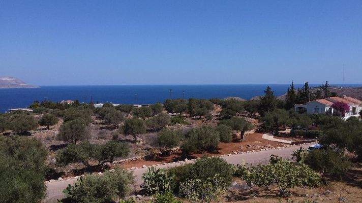 Kreta, Kokkino Chorio: Ruhiges Landgrundstück mit Dorfnähe zu verkaufen