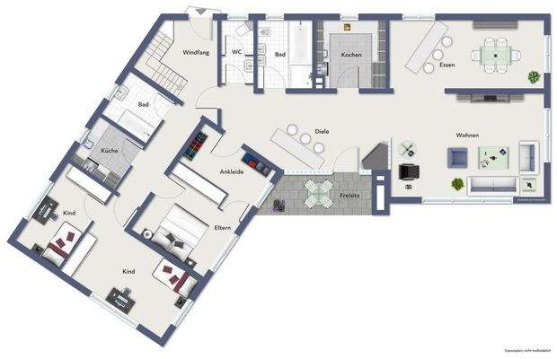 EG beispielmöbeliert