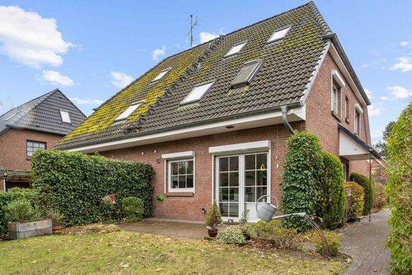 Rückansicht des Hauses