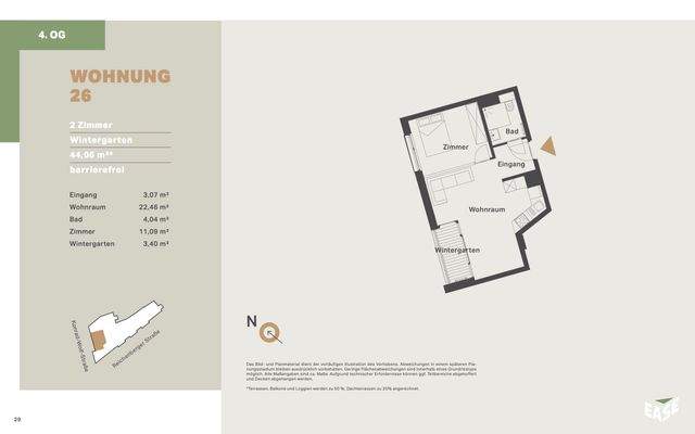 EASE - Grundriss WE26