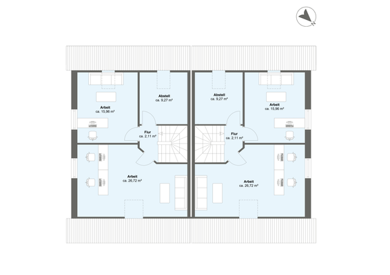 Grundriss Dachgeschoss