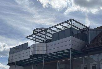 Außensicht Balkon 