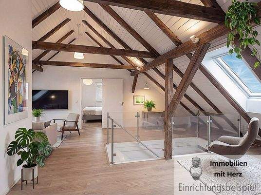 Ausbaubeispiel Dachboden