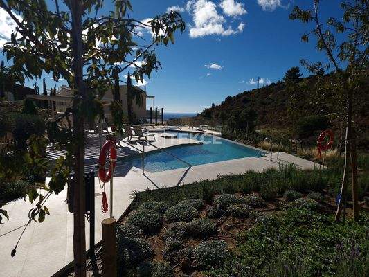 3 Bedroom apartment with large garden in Mijas Malaga