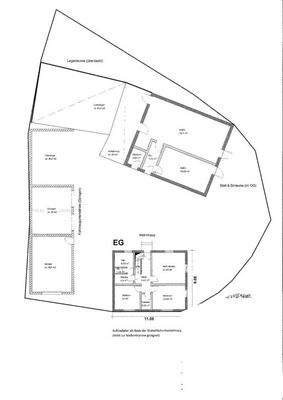 Grundriss EG mit Hof