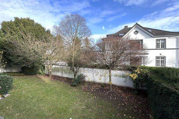 der Blick in den Garten