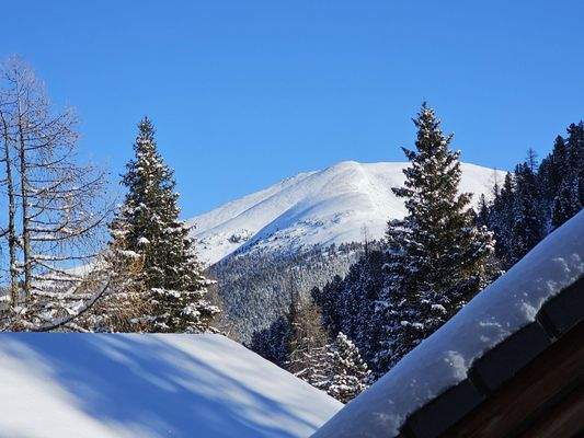 Weitblick vom Chalet