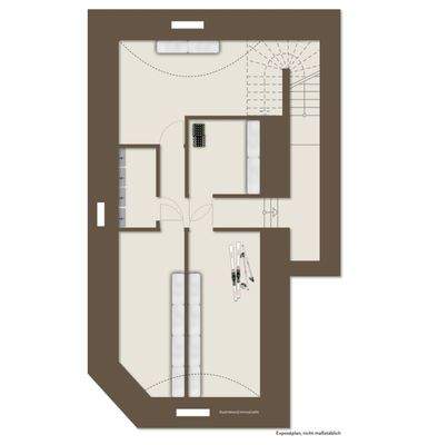 Grundriss Visualisierung_UG