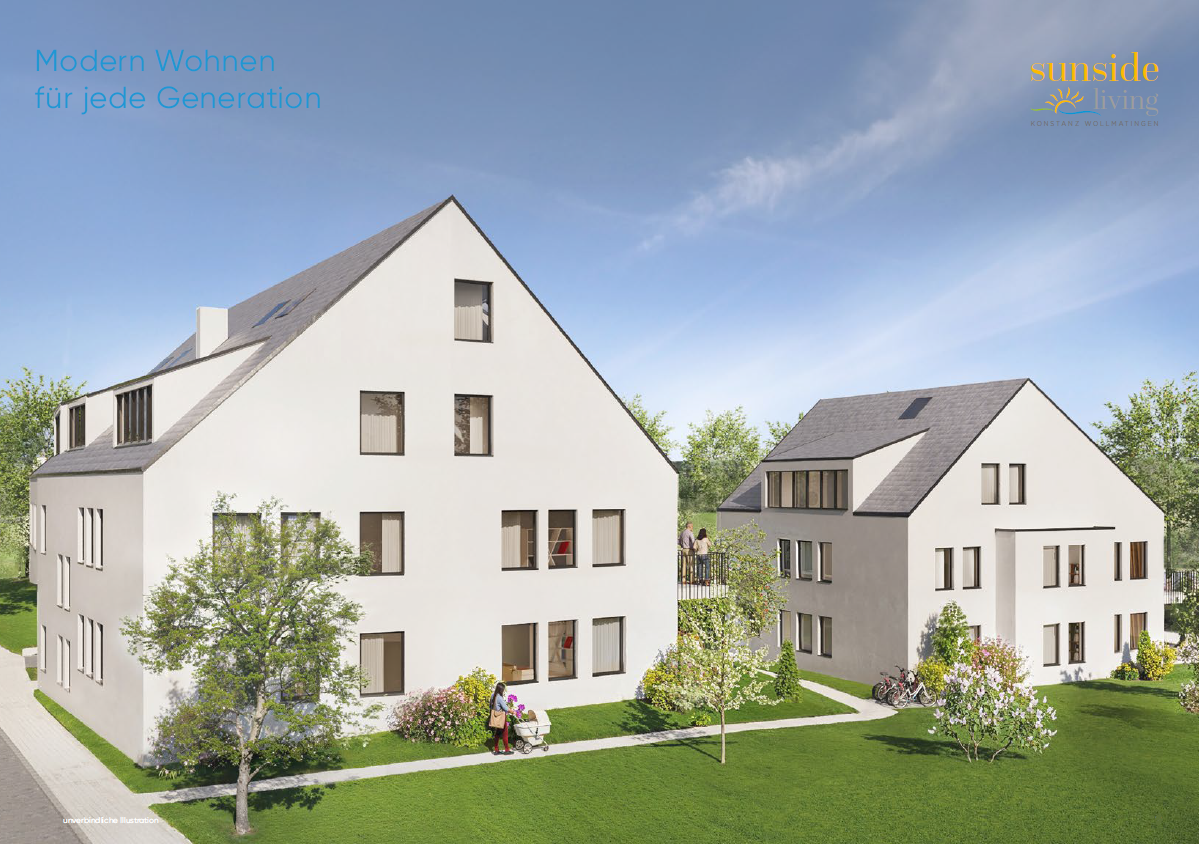 A2 Verkaufsstart 3 Zimmer Erdgeschoss Wohnung mit Garten