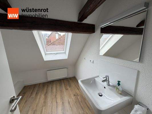 Badezimmer Dachgeschoss Apartment
