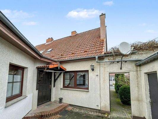 Doppelhaushälfte Rückansicht