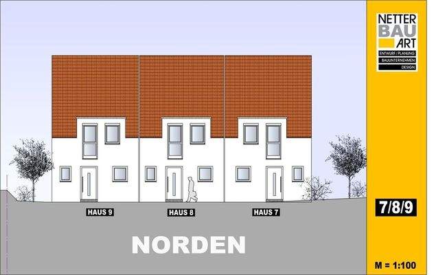 Ansicht Norden 7,8,9