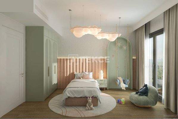 Forest View Flats in a Horizontal Complex in İstanbul