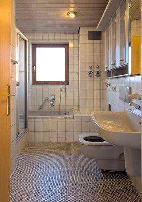 Tageslicht-Badezimmer