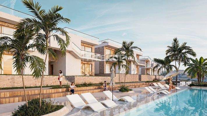 Apartments in a Residence with Beach Access in Karşıyaka Girne