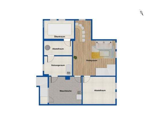 Grundriss Kellergeschoss