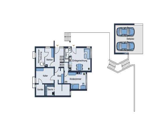 Untergeschoss mit ELW