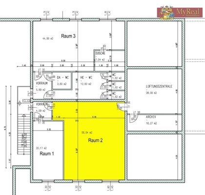 OG Lageplan Raum 2