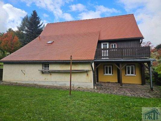 Blick auf den Balkon