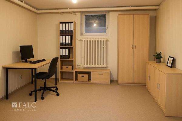 Homeoffice im Keller