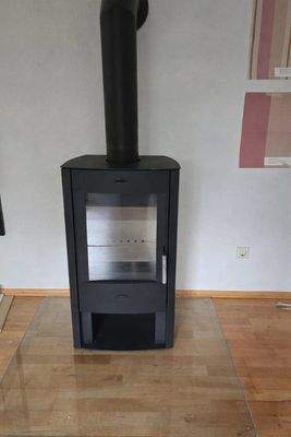 Kaminofen/Wohn- und Essbereich