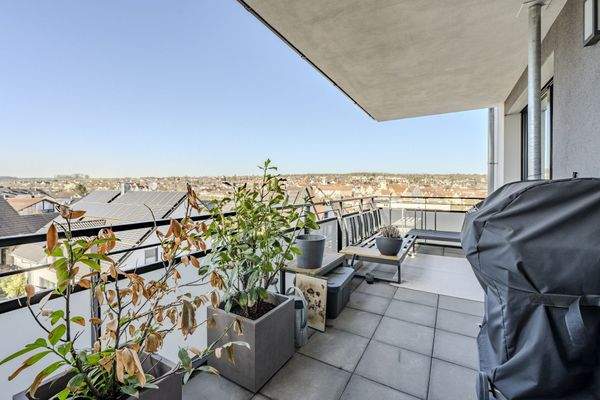 Herrliche Aussicht in die Ferne