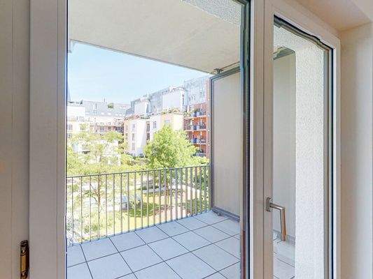 Balkon (Musterwohnung)