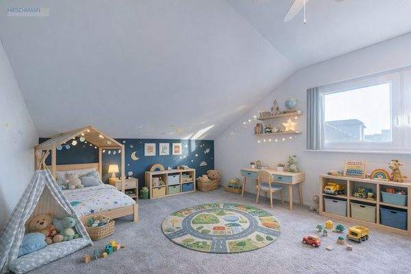 Virtual Staging Kinderzimmer 