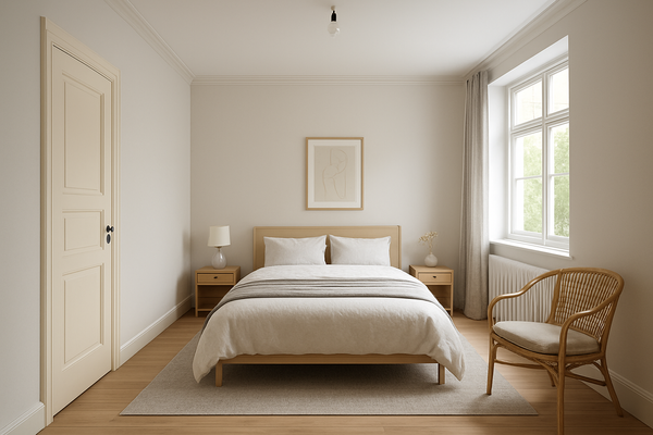 Schlafzimmer 1.OG digital staging (KI)