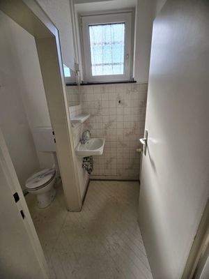 Kleine Gästetoilette