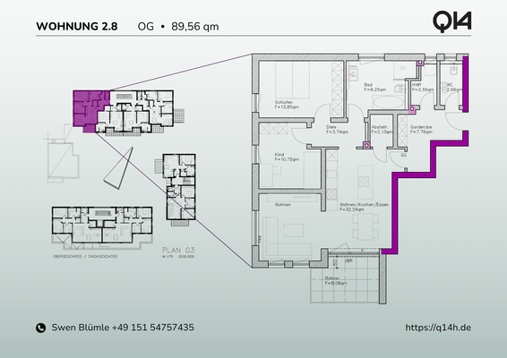 WHG 2.8 Grundrissplan