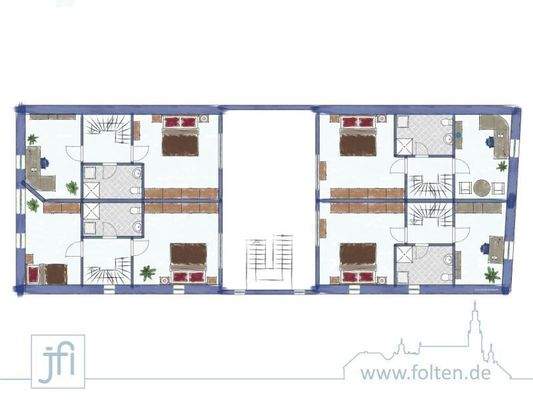 Grundriss Obergeschoss