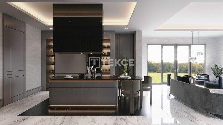 Villas in İstanbul with a Pool and Spacious Garden