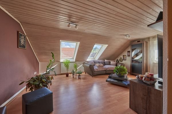 Wohnzimmer Dachgeschoss