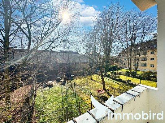 Aussicht vom Süd-Balkon