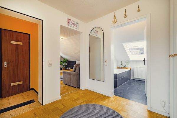 Abstellraum im Treppenhaus