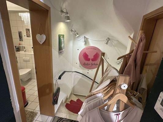 Ladengeschäft, EG Abgang UG