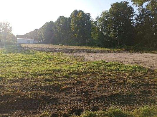 Westansicht Grundstück