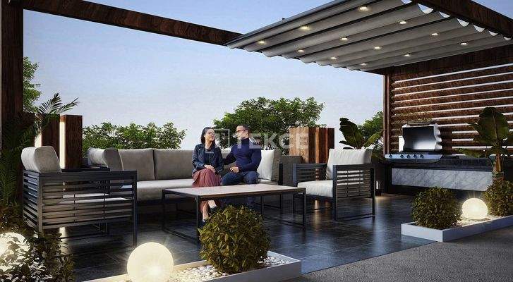 City View Detached Villa with Private Pool in Alanya Kargıcak