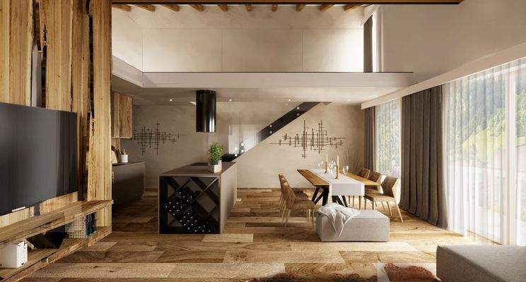 Ausstattungsidee Wohn-/Essbereich