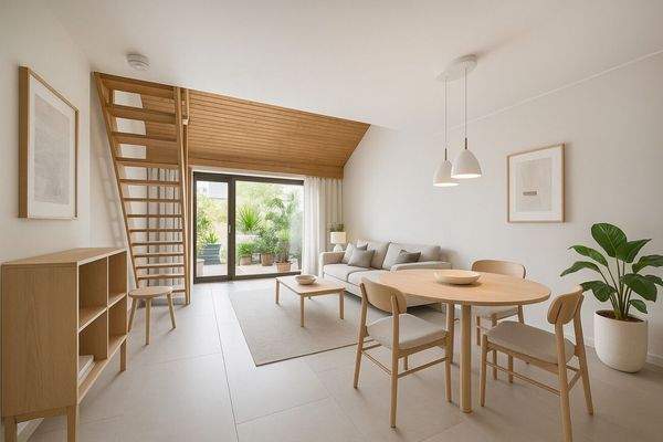 Wohnraum visualisiert