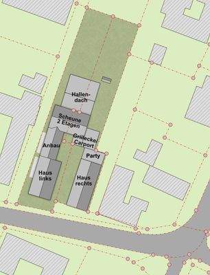Lagedarstellung Gebäude