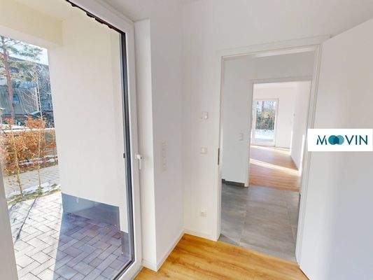 Ansicht III: Eingangsbereich