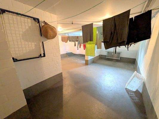 Wäsche-Trockenkeller