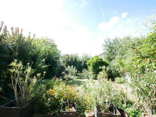 Blick in den Garten in Südwestausrichtung