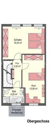 3289 Grundriss Obergeschoss