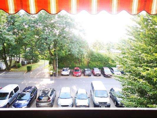 Loggia mit Abendsonne