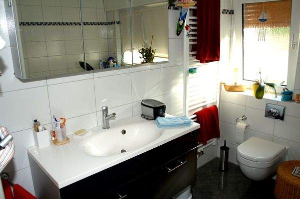 Badezimmer im Erdgeschoss