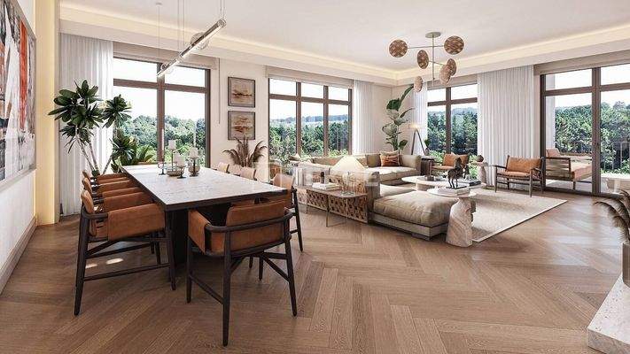 Flats in a Forest-View Complex in Göktürk Eyüpsultan