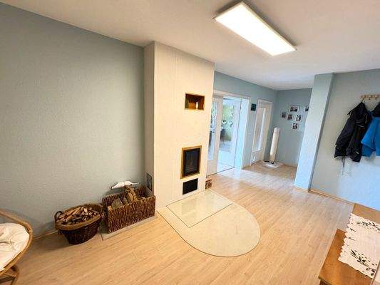 Flur mit Ofen